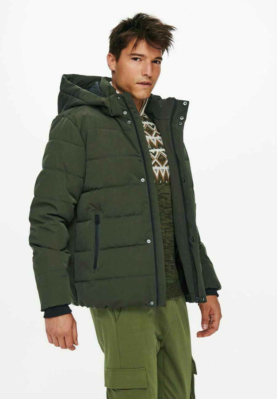 Зимняя куртка OTW NOOS Only & Sons, темно-зеленый
Зимняя куртка OTW NOOS Only & Sons, темно-зеленый