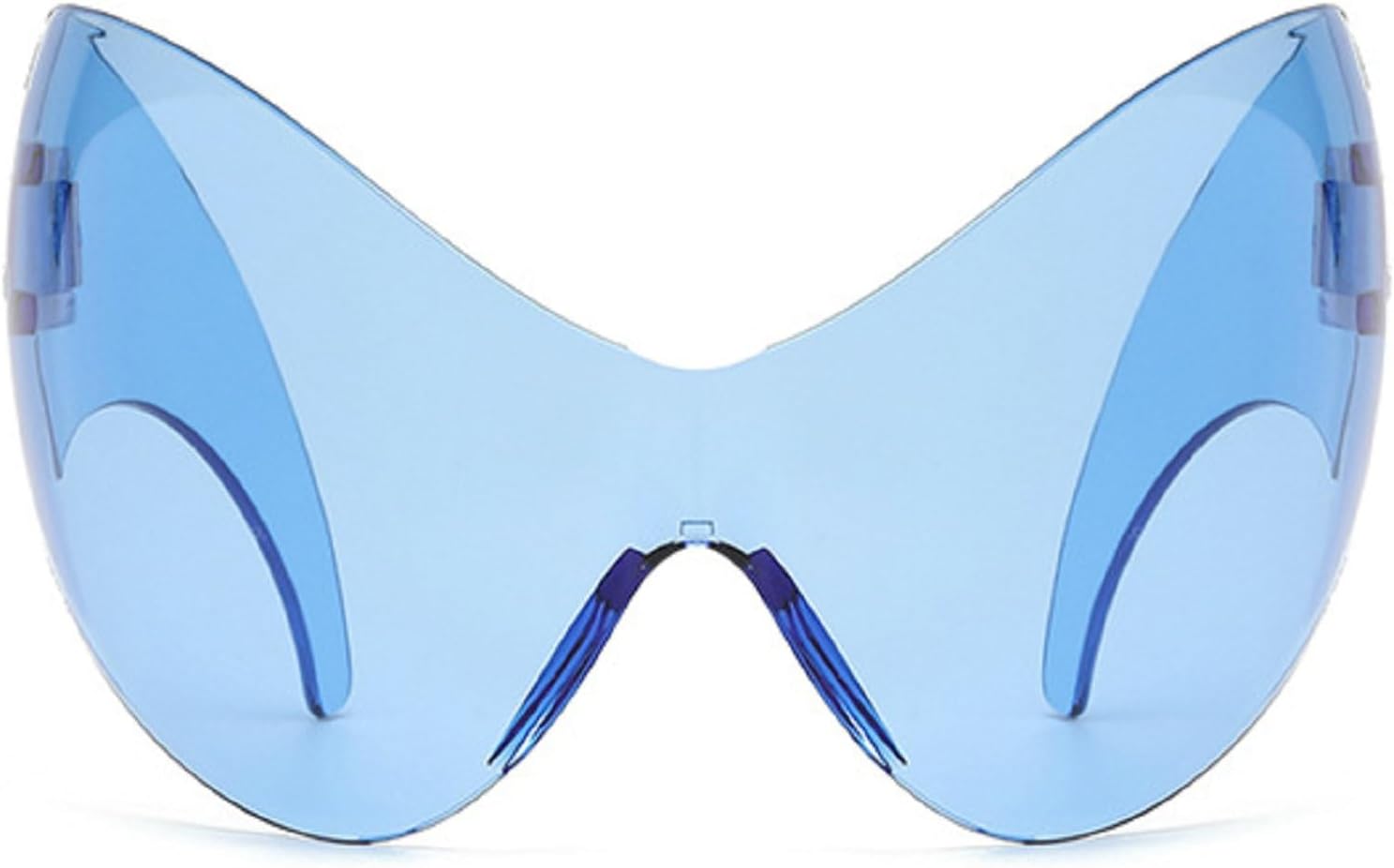 Модные супербольшие солнцезащитные очки «кошачий глаз» в стиле Y2K для женщин, винтажные солнцезащитные очки-маска в стиле «цельный щит», мужские солнцезащитные очки в стиле хип-хоп mincl, Blue
Модные супербольшие солнцезащитные очки «кошачий глаз» в стиле Y2K для женщин, винтажные солнцезащитные очки-маска в стиле «цельный щит», мужские солнцезащитные очки в стиле хип-хоп mincl, Blue