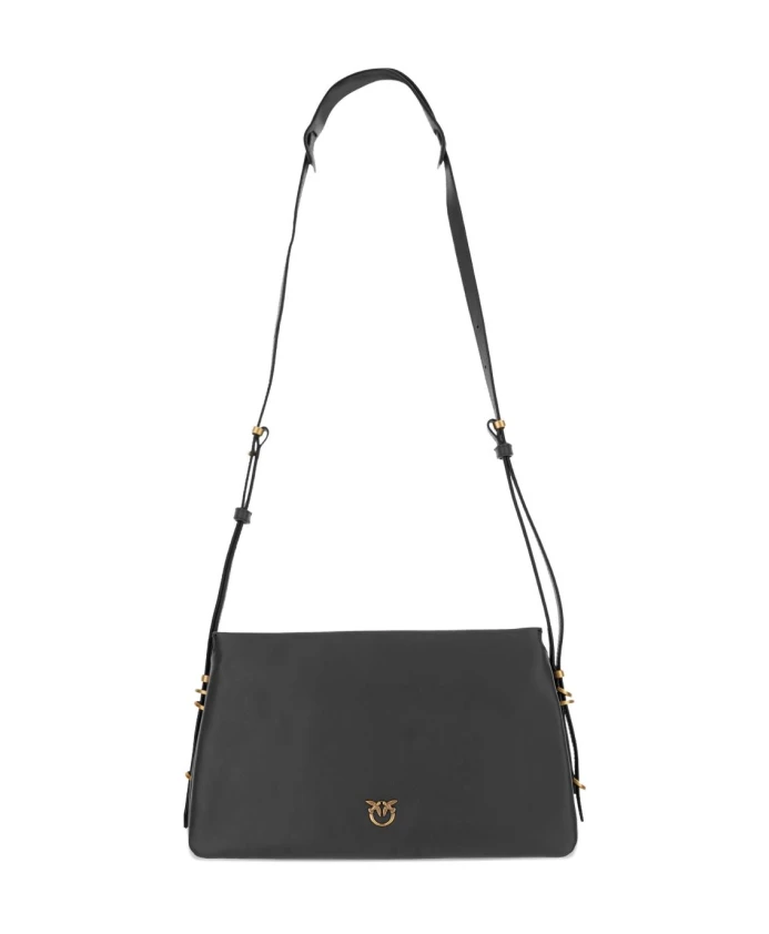 Элегантная сумка через плечо в черно-золотом цвете. Pinko, черный
Элегантная сумка через плечо в черно-золотом цвете. Pinko, черный