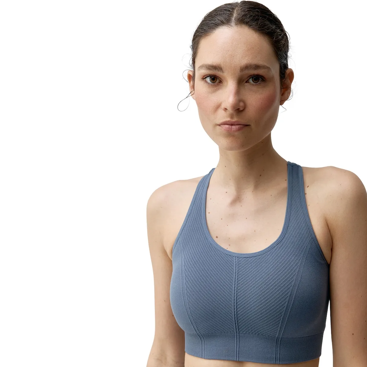 Женский спортивный топ Soma Born Living Yoga, серебристо-голубой
Женский спортивный топ Soma Born Living Yoga, серебристо-голубой