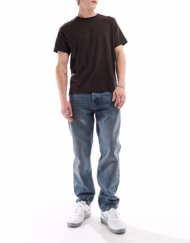 Джинсы Dr Denim Rush классического кроя темно-синего цвета с эффектом каньона
Джинсы Dr Denim Rush классического кроя темно-синего цвета с эффектом каньона