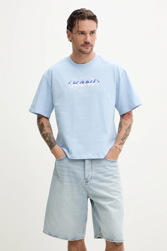 Хлопковая футболка Karl Kani, синий
Хлопковая футболка Karl Kani, синий