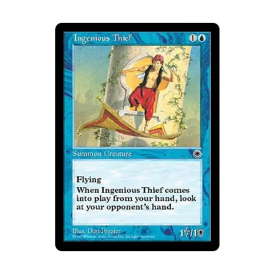 CCG Гениальный вор (U), MTG - Portal
CCG Гениальный вор (U), MTG - Portal