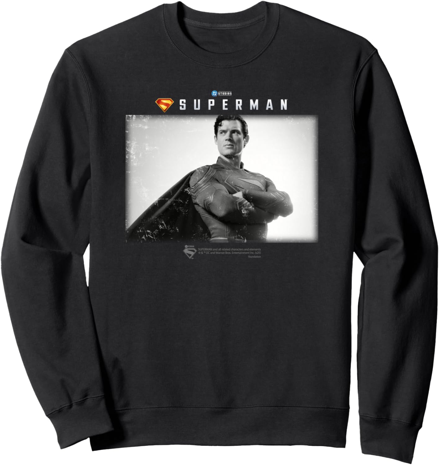 Толстовка с изображением Супермена из фильма Супермен и Кларка Кента Superman, черный
Толстовка с изображением Супермена из фильма Супермен и Кларка Кента Superman, черный