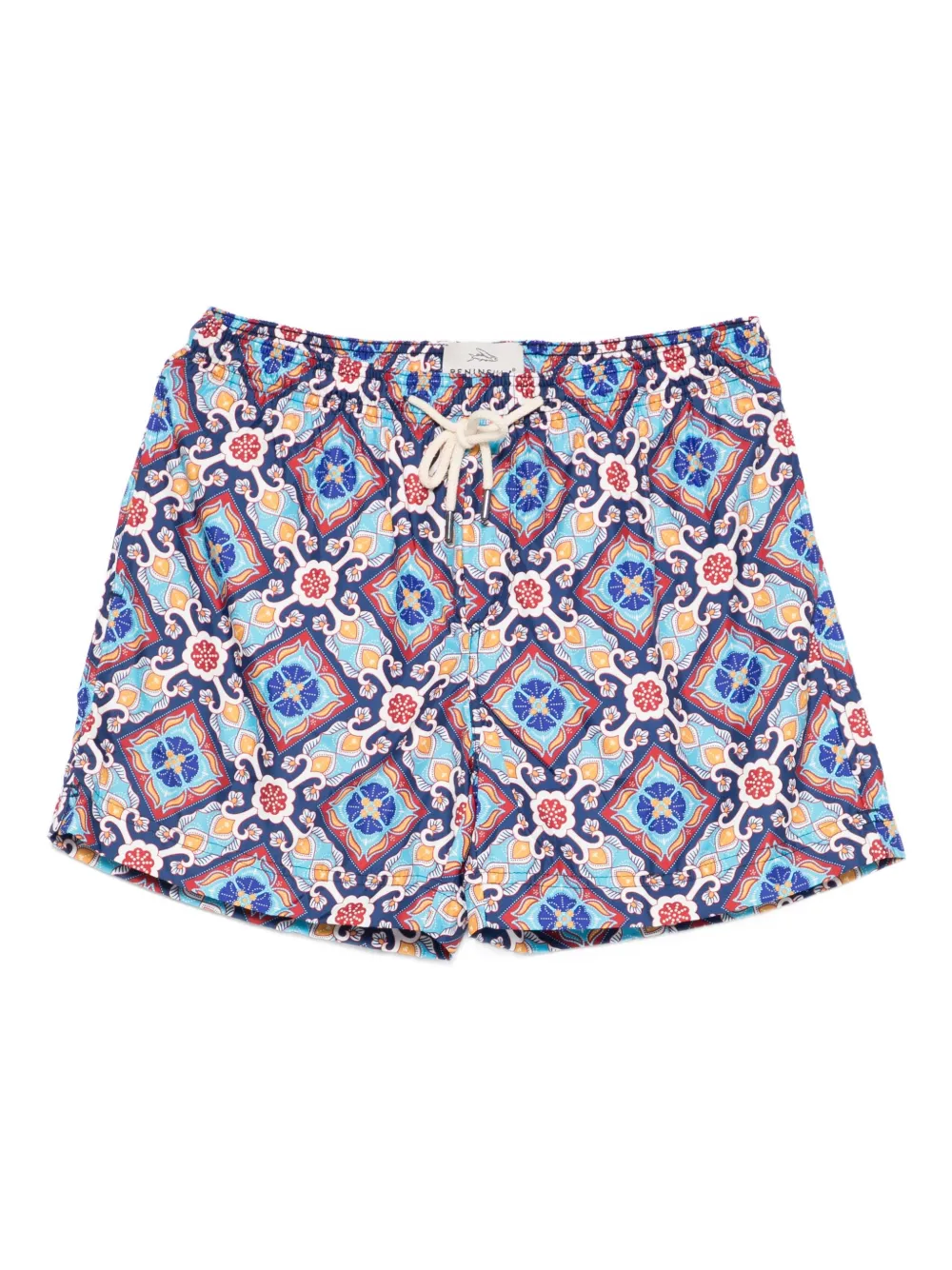 Плавки-шорты с кулиской и узором PENINSULA SWIMWEAR, синий
Плавки-шорты с кулиской и узором PENINSULA SWIMWEAR, синий