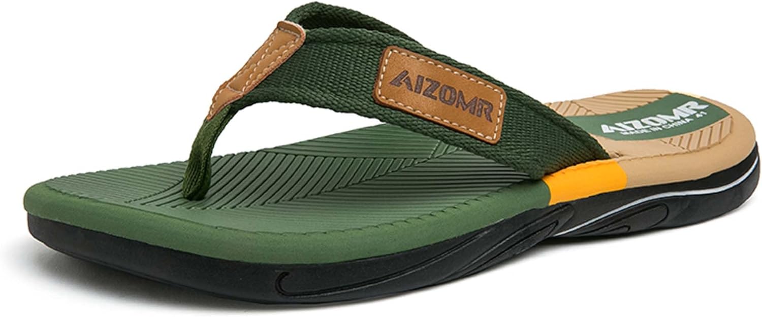 Мужские спортивные шлепанцы UANGLI, комфортные ортопедические сандалии с поддержкой свода стопы при плантарном фасциите, для улицы и пляжа, повседневные, модные, противоскользящие, износостойкие и дышащие, зеленый
Мужские спортивные шлепанцы UANGLI, комфортные ортопедические сандалии с поддержкой свода стопы при плантарном фасциите, для улицы и пляжа, повседневные, модные, противоскользящие, износостойкие и дышащие, зеленый