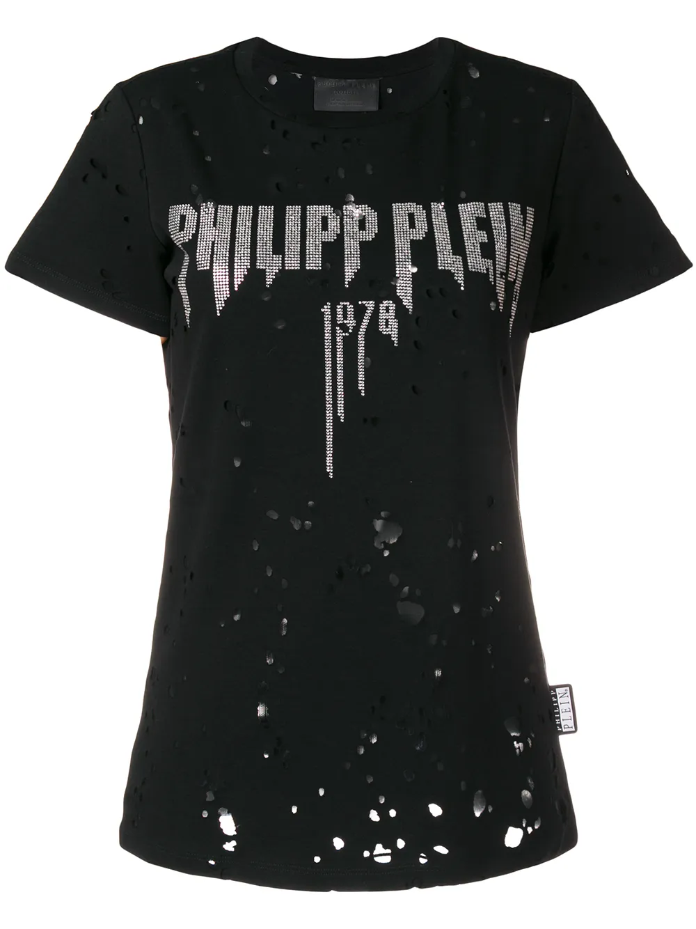Футболка с логотипом, украшенным стразами Philipp Plein, черный
Футболка с логотипом, украшенным стразами Philipp Plein, черный