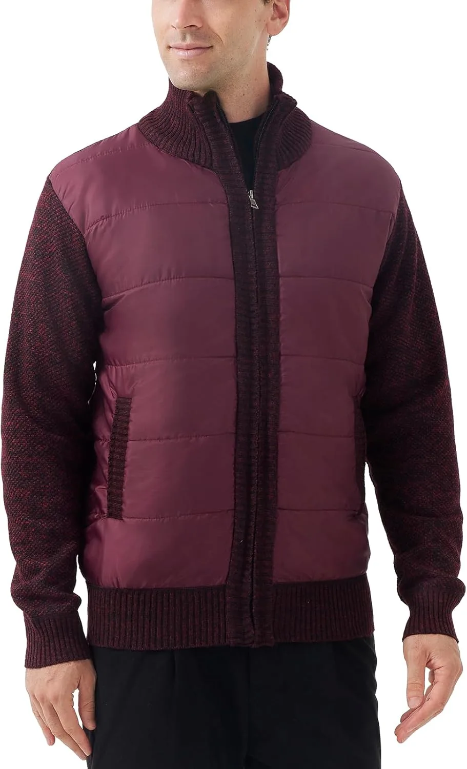 Мужской кардиган Slim Fit с длинными рукавами и воротником стойкой AKuVoL
Мужской кардиган Slim Fit с длинными рукавами и воротником стойкой AKuVoL