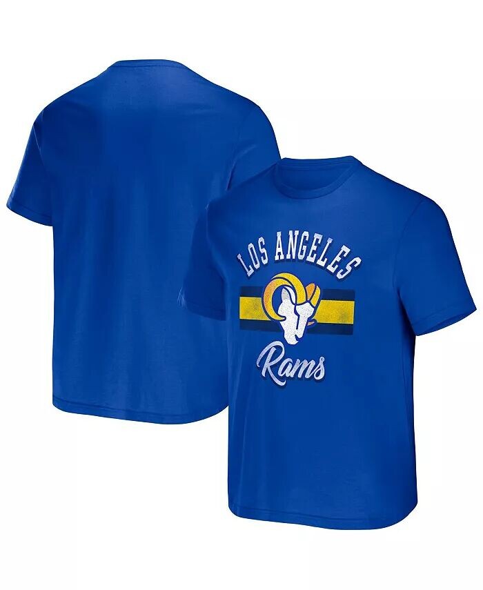 Мужская футболка в полоску NFL x Darius Rucker Collection от Royal Los Angeles Rams Fanatics
Мужская футболка в полоску NFL x Darius Rucker Collection от Royal Los Angeles Rams Fanatics