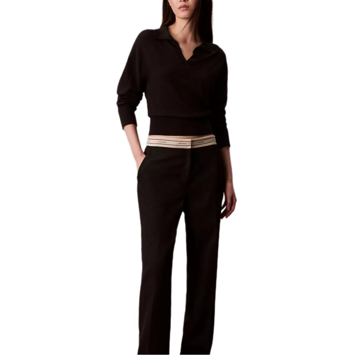 Поло для женщин Calvin Klein, черный
Поло для женщин Calvin Klein, черный