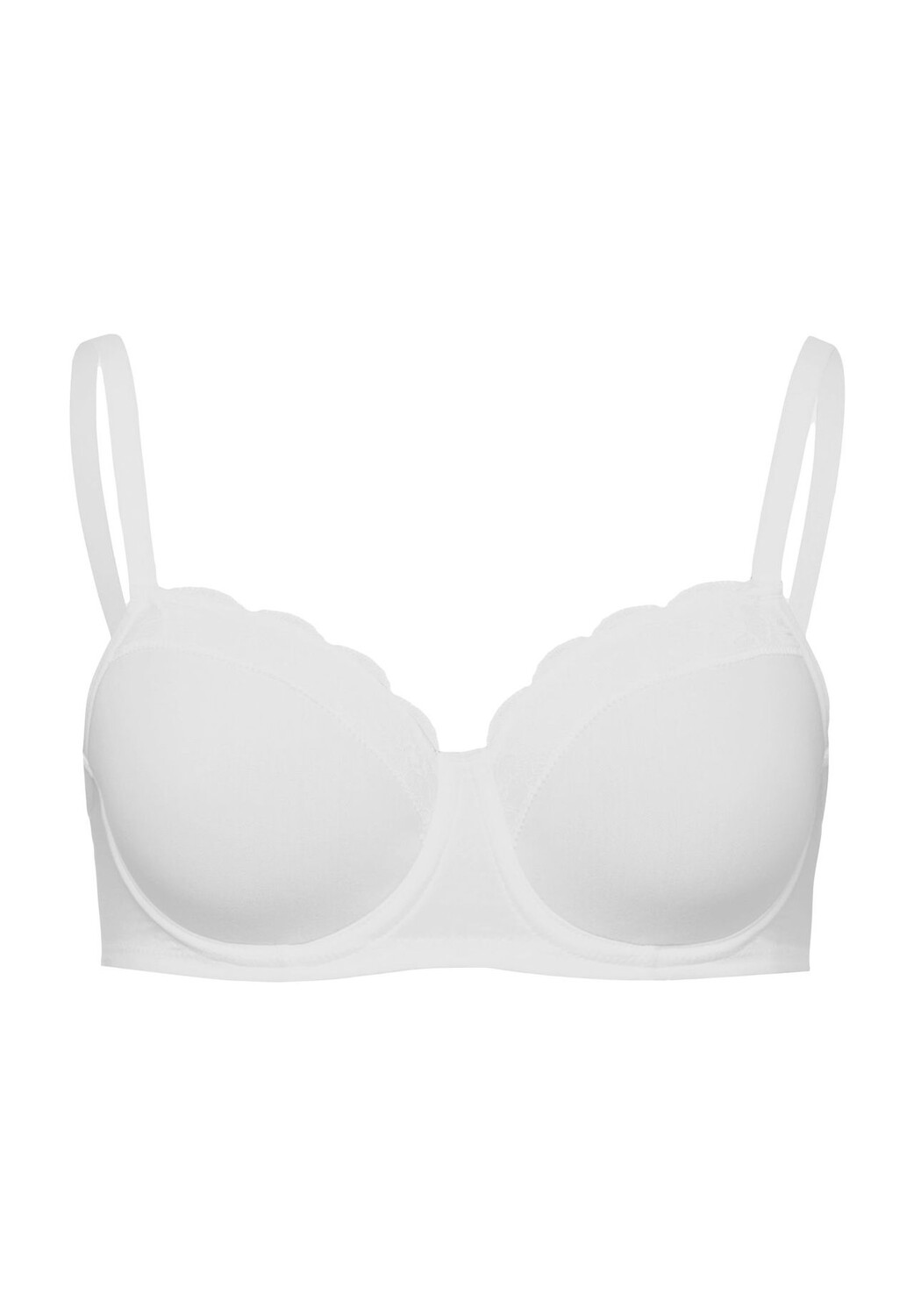 Бюстгальтер с чашками Cotton Lace, кружево, однотонный, женский HANRO, белый
Бюстгальтер с чашками Cotton Lace, кружево, однотонный, женский HANRO, белый