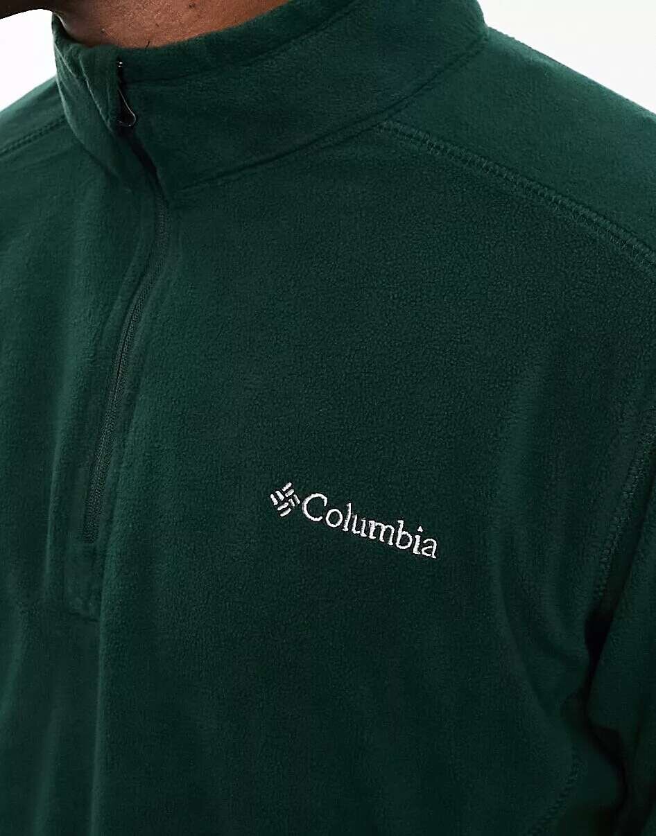 Темно-зеленый флисовый флис на половинной молнии Columbia Klamath II
Темно-зеленый флисовый флис на половинной молнии Columbia Klamath II