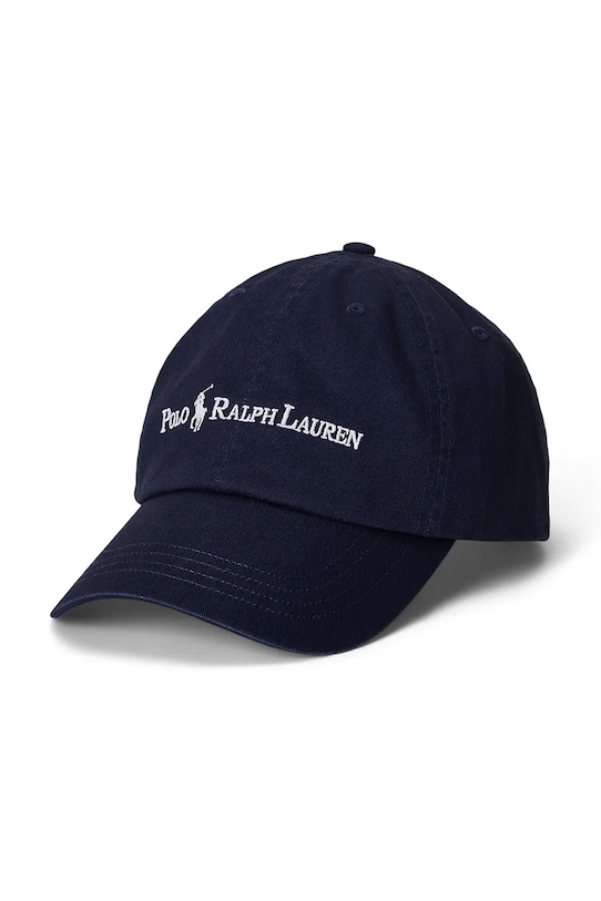 Хлопковая бейсболка спортивная кепка Polo Ralph Lauren, темно-синий
Хлопковая бейсболка спортивная кепка Polo Ralph Lauren, темно-синий