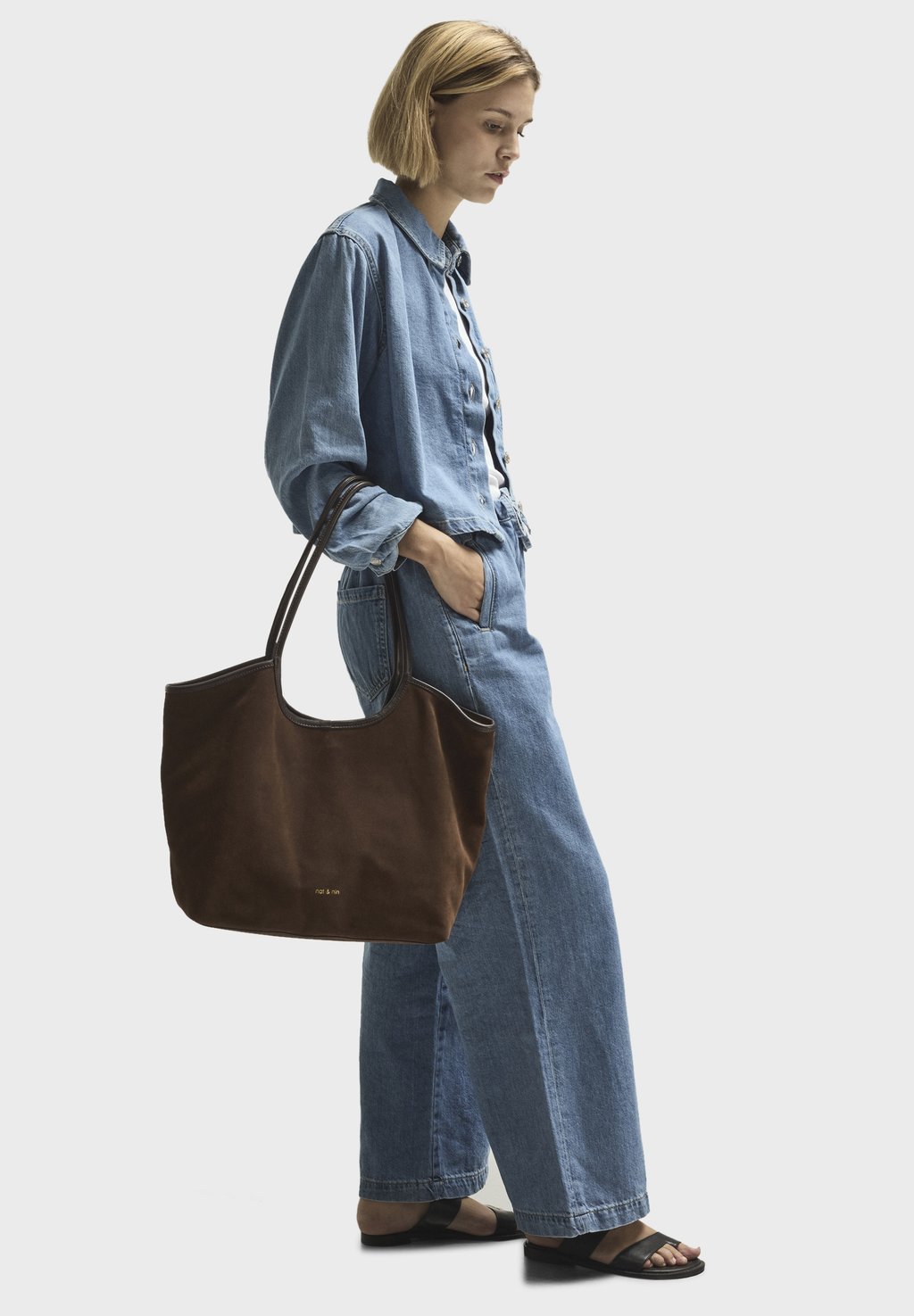 Сумка для покупок SHOPPER MILAN nat & nin, темно-коричневый
Сумка для покупок SHOPPER MILAN nat & nin, темно-коричневый