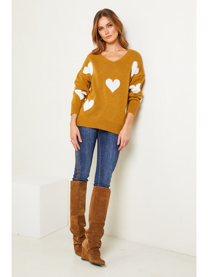 Пуловер Joséfine, цвет senf/weiß
Пуловер Joséfine, цвет senf/weiß