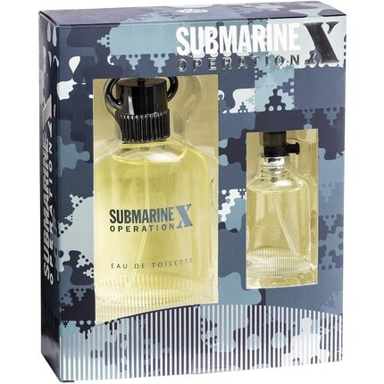 Real Time Submarine Operation X Eau De Toilette Gift Set For Men 100ml + 15ml
Real Time Submarine Operation X Eau De Toilette Gift Set For Men 100ml + 15ml