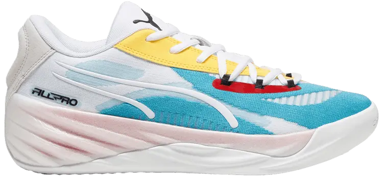 Кроссовки Puma All-Pro Nitro 'Pelé Yellow Aqua', разноцветный
Кроссовки Puma All-Pro Nitro 'Pelé Yellow Aqua', разноцветный