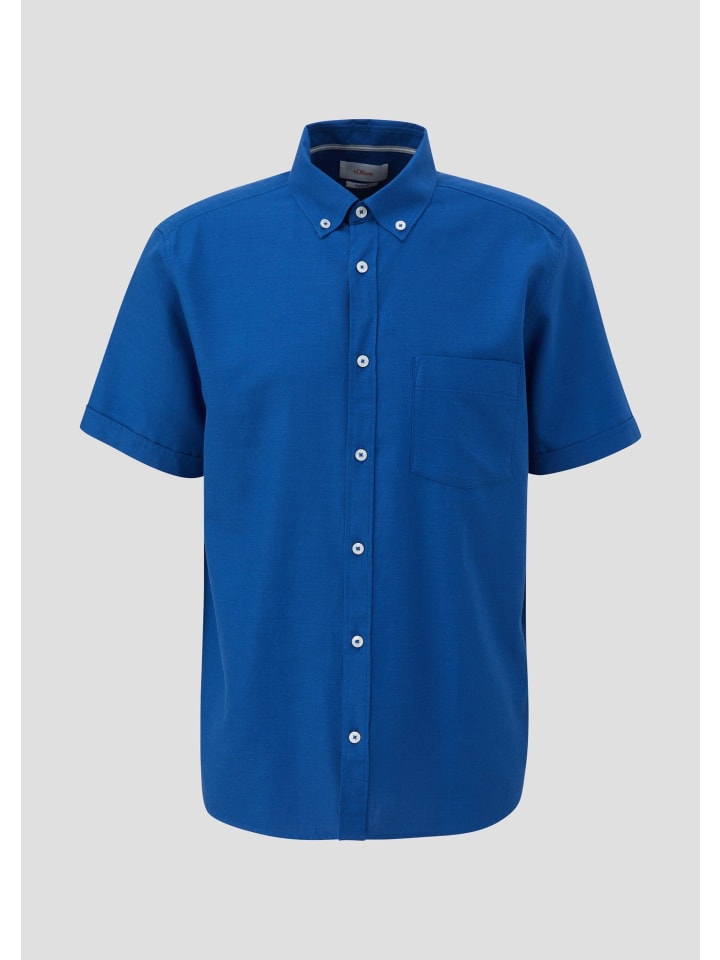 s.Oliver Рубашка 5620_королевского синего цвета
s.Oliver Рубашка 5620_королевского синего цвета