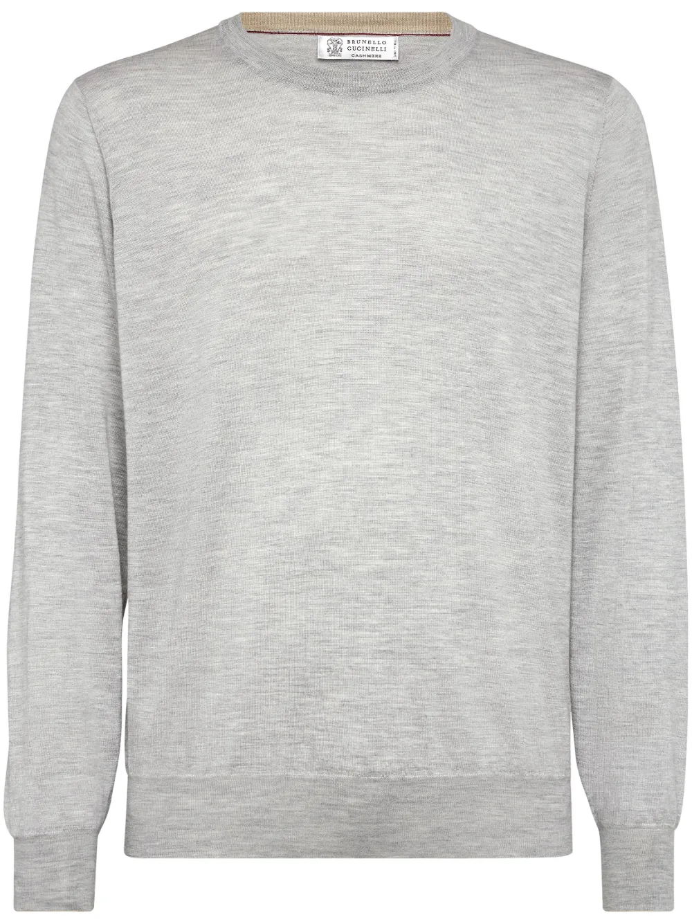 Джемпер свободного кроя с отделкой в рубчик Brunello Cucinelli, серый
Джемпер свободного кроя с отделкой в рубчик Brunello Cucinelli, серый