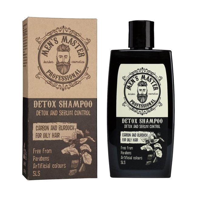 Детокс-Шампунь для волос с углеродом и репейником для мужчин Men's Master, 260 мл
Детокс-Шампунь для волос с углеродом и репейником для мужчин Men's Master, 260 мл