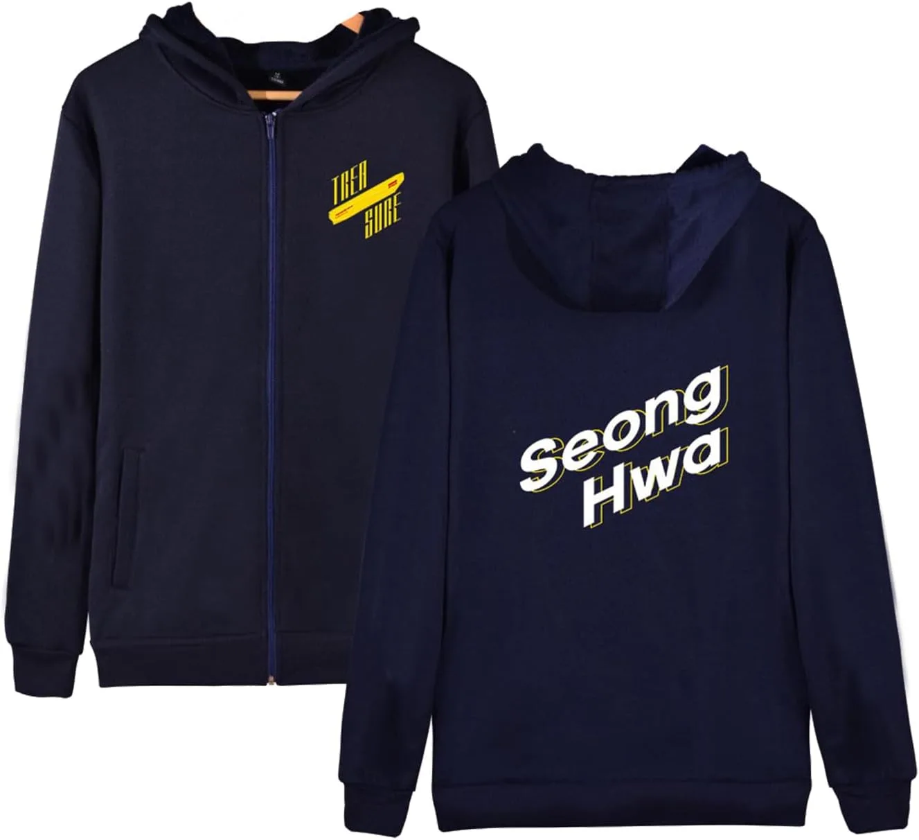 Толстовка Xkpopfans с капюшоном и молнией
Толстовка Xkpopfans с капюшоном и молнией