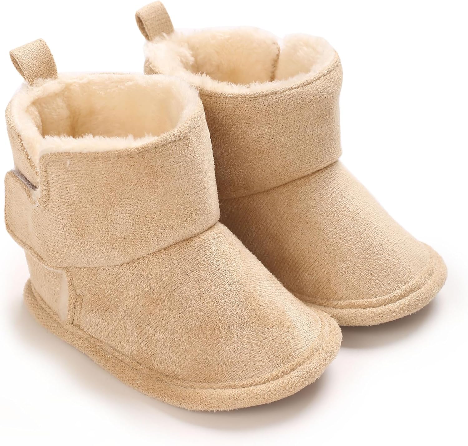 Зимние теплые ботинки для мальчиков и девочек с мягкой флисовой подкладкой и мягкой подошвой, для новорожденных, нескользящие Purepips, Beige
Зимние теплые ботинки для мальчиков и девочек с мягкой флисовой подкладкой и мягкой подошвой, для новорожденных, нескользящие Purepips, Beige