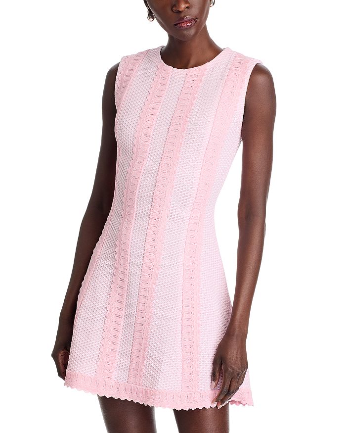 Мини-платье с волнистым краем Misook, розовый
Мини-платье с волнистым краем Misook, розовый