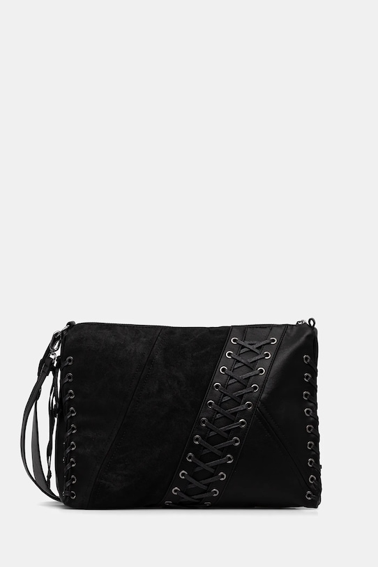 Сумка TANGO черная с кожаной заплаткой LEI Desigual, черный
Сумка TANGO черная с кожаной заплаткой LEI Desigual, черный