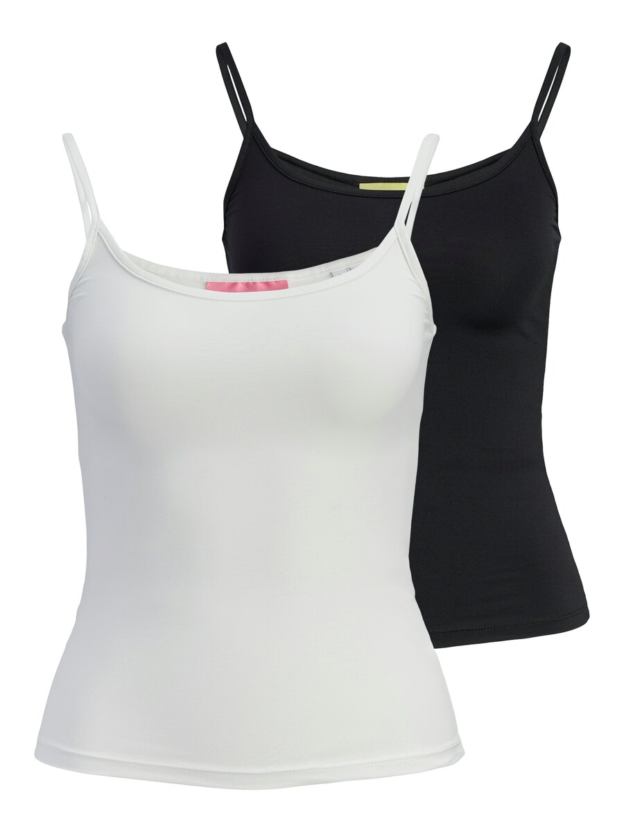 Топ JJXX JXSAGA, черный/белый 
Топ JJXX JXSAGA, черный/белый