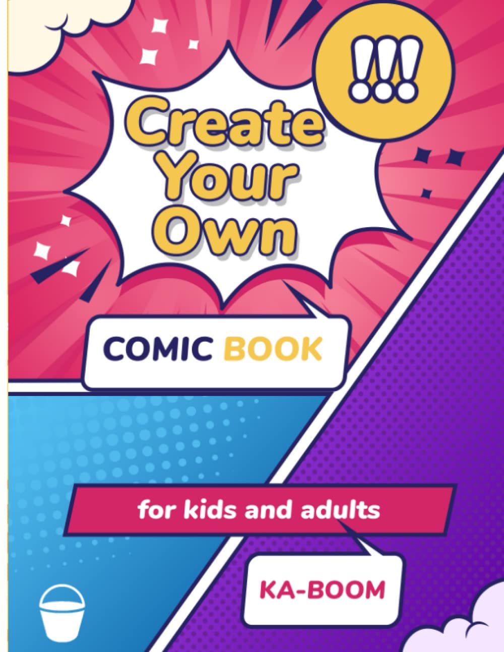 Blank Comic Book for Kids, Adults, Create Your Own Story, Comics, Graphic Novels (Independently published)
Blank Comic Book for Kids, Adults, Create Your Own Story, Comics, Graphic Novels (Independently published)