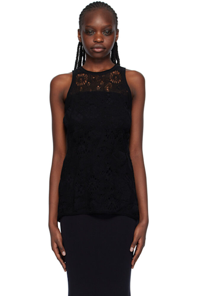 Черная майка-борцовка Olēnich
Черная майка-борцовка Olēnich