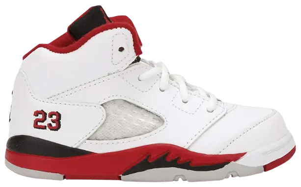Кроссовки Air Jordan 5 Retro TD 'Fire Red' 2013, белый
Кроссовки Air Jordan 5 Retro TD 'Fire Red' 2013, белый