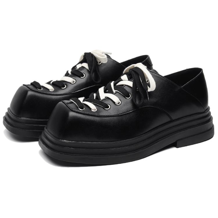 WEISHIBANGWEI Мужские повседневные кожаные туфли черные с увеличенной высотой, цвет Black Height Increasing 
WEISHIBANGWEI Мужские повседневные кожаные туфли черные с увеличенной высотой, цвет Black Height Increasing