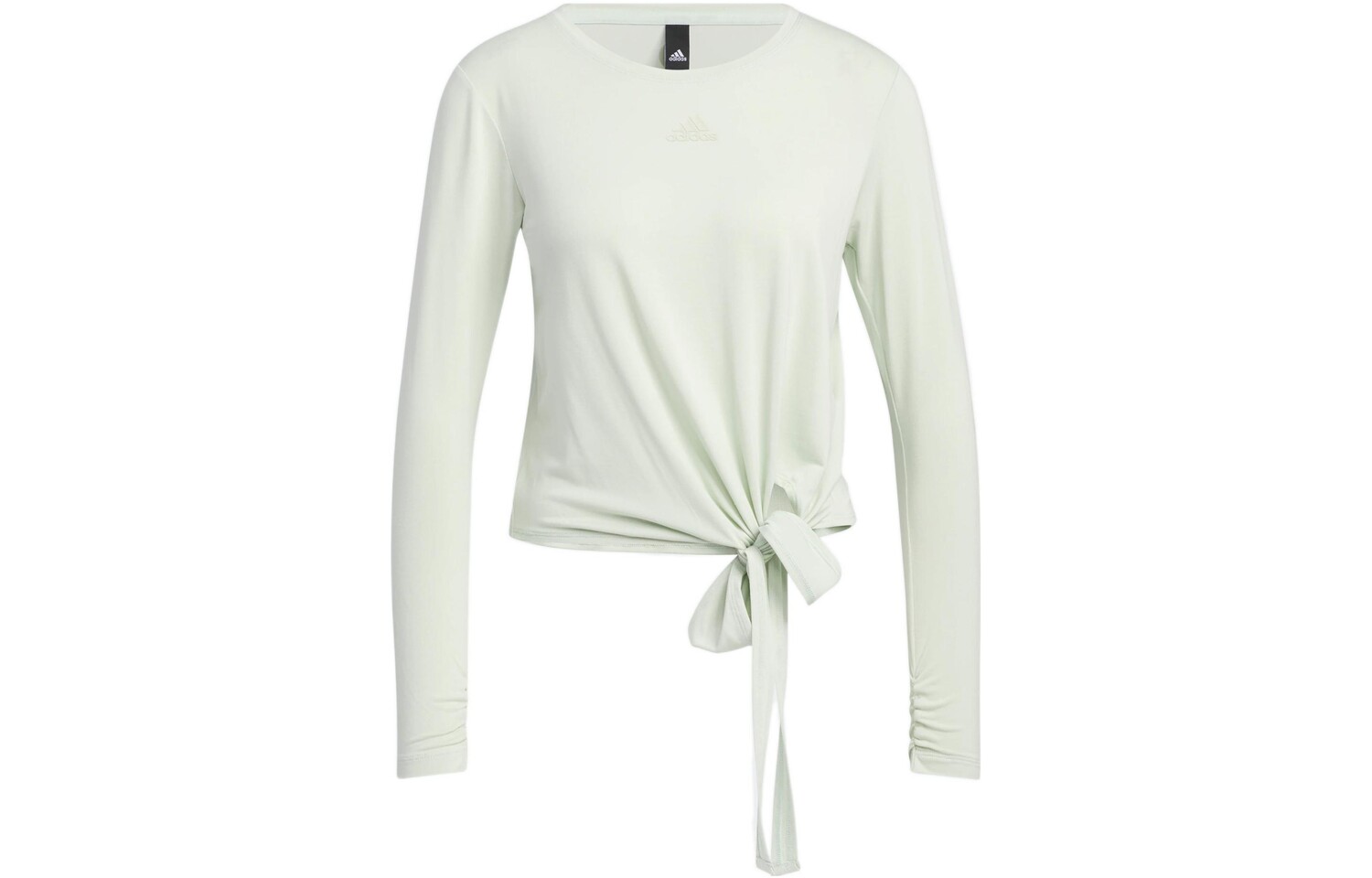 Укороченный топ женский льняной зеленый Adidas
Укороченный топ женский льняной зеленый Adidas