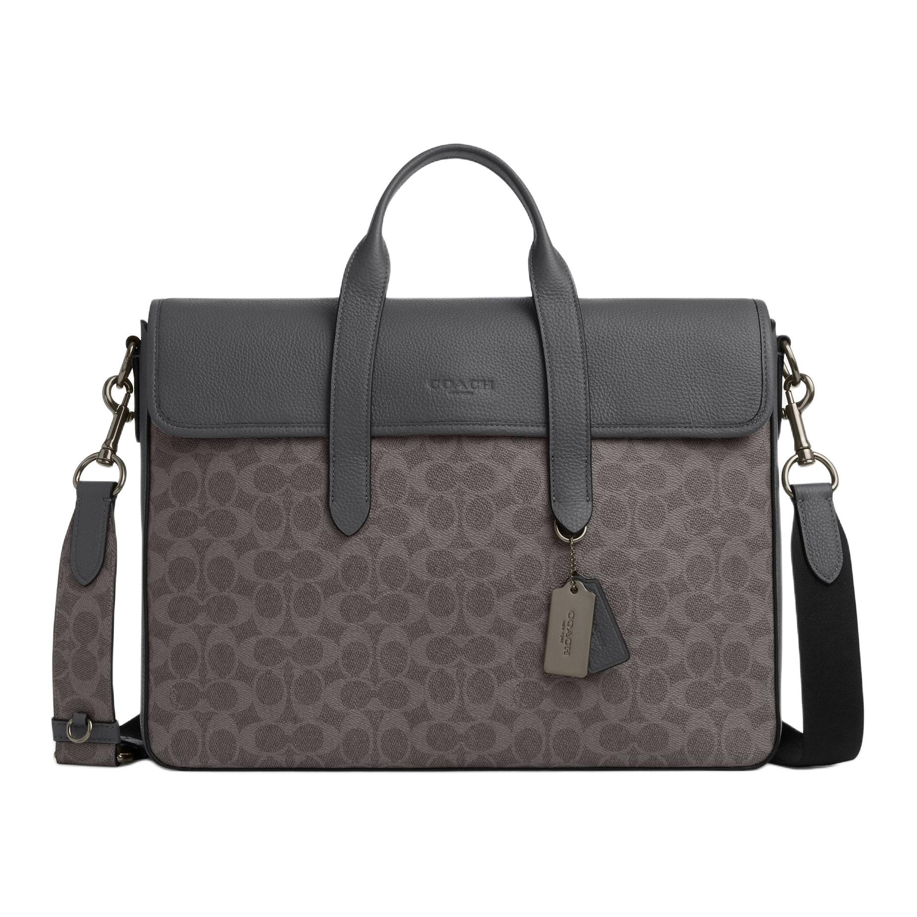 COACH Салливан искусственная кожа одноплечевая наплечная переносная папка большая унисекс серая
COACH Салливан искусственная кожа одноплечевая наплечная переносная папка большая унисекс серая