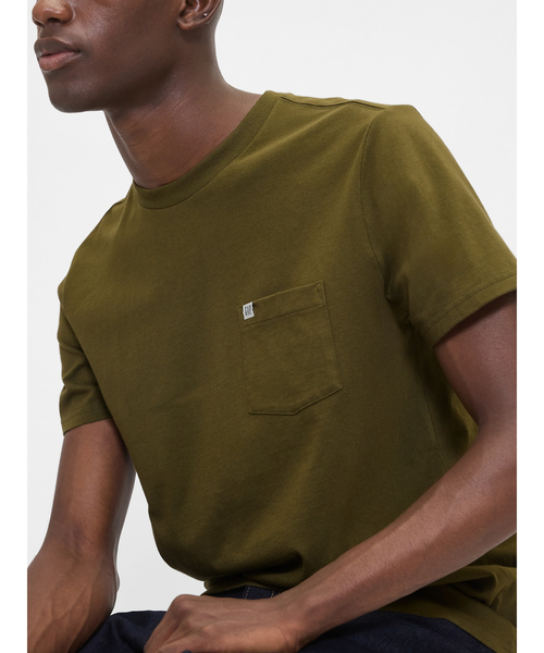 Футболка унисекс с карманом из органического хлопка GAP, цвет хаки
Футболка унисекс с карманом из органического хлопка GAP, цвет хаки