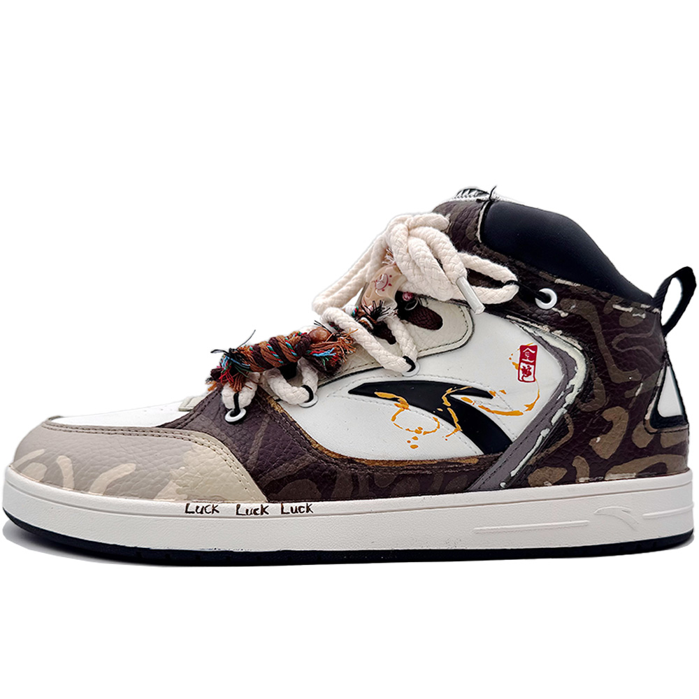 ANTA Нескользящие и износостойкие кроссовки для скейтбординга, увеличивающие рост, мужские, коричневые
ANTA Нескользящие и износостойкие кроссовки для скейтбординга, увеличивающие рост, мужские, коричневые