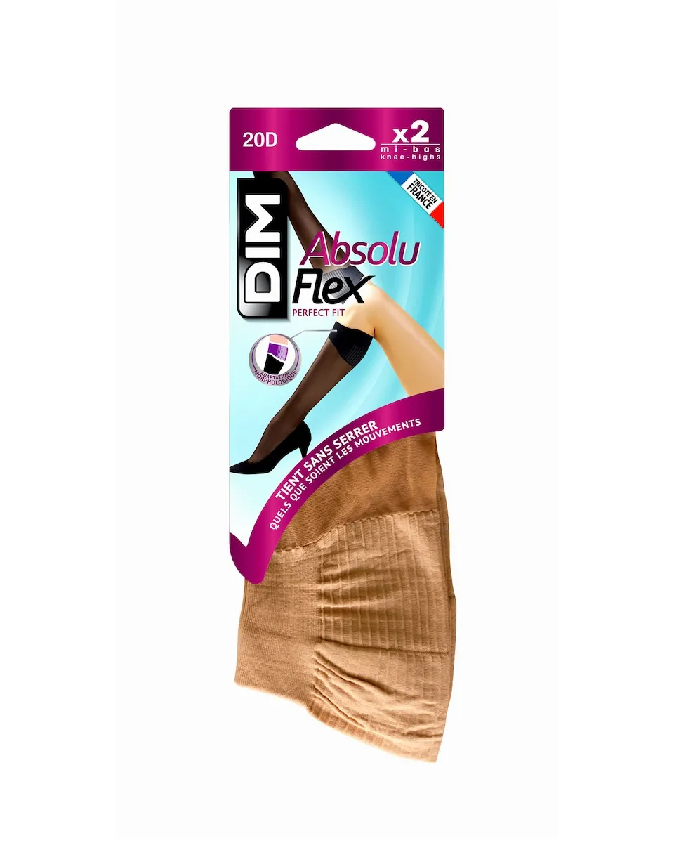 Набор из 2 мини-колготок Absolu Flex плотностью 20 ден идеальной посадки Dim, цвет Maquillaje
Набор из 2 мини-колготок Absolu Flex плотностью 20 ден идеальной посадки Dim, цвет Maquillaje