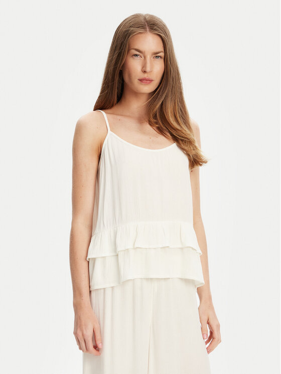 Топ relaxed fit 4VW95H00B United Colors Of Benetton, экрю
Топ relaxed fit 4VW95H00B United Colors Of Benetton, экрю