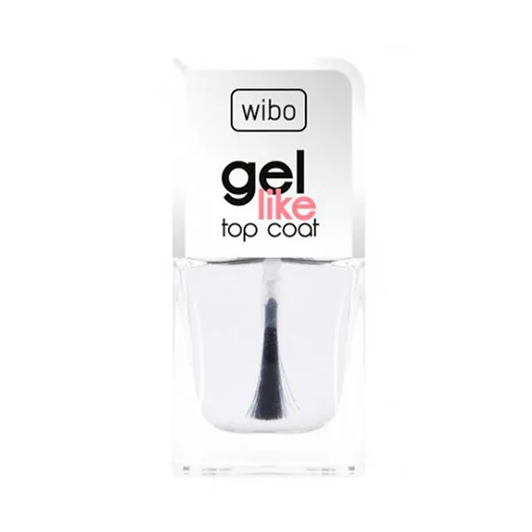 Верхнее покрытие с эффектом геля Gel Like Top Coat Wibo, 1 UD 
Верхнее покрытие с эффектом геля Gel Like Top Coat Wibo, 1 UD