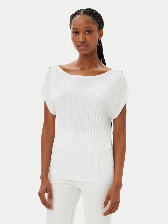 Блузка обычного кроя M10 242MG Met, белый 
Блузка обычного кроя M10 242MG Met, белый