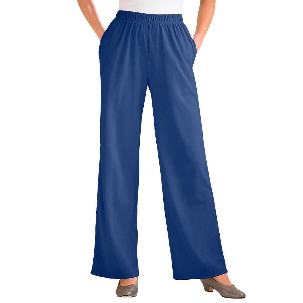 Женщина в женских вязаных широких брюках больших размеров на 7 дней Woman Within, цвет Royal Navy
Женщина в женских вязаных широких брюках больших размеров на 7 дней Woman Within, цвет Royal Navy