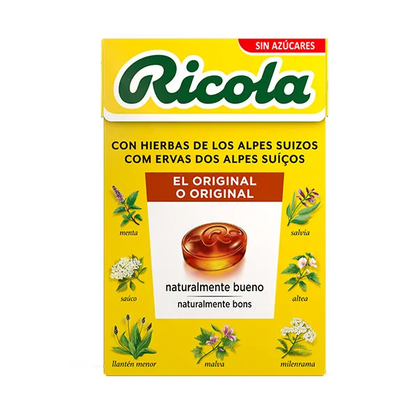 Коробка конфет Sabor Original Ricola, 50 g
Коробка конфет Sabor Original Ricola, 50 g