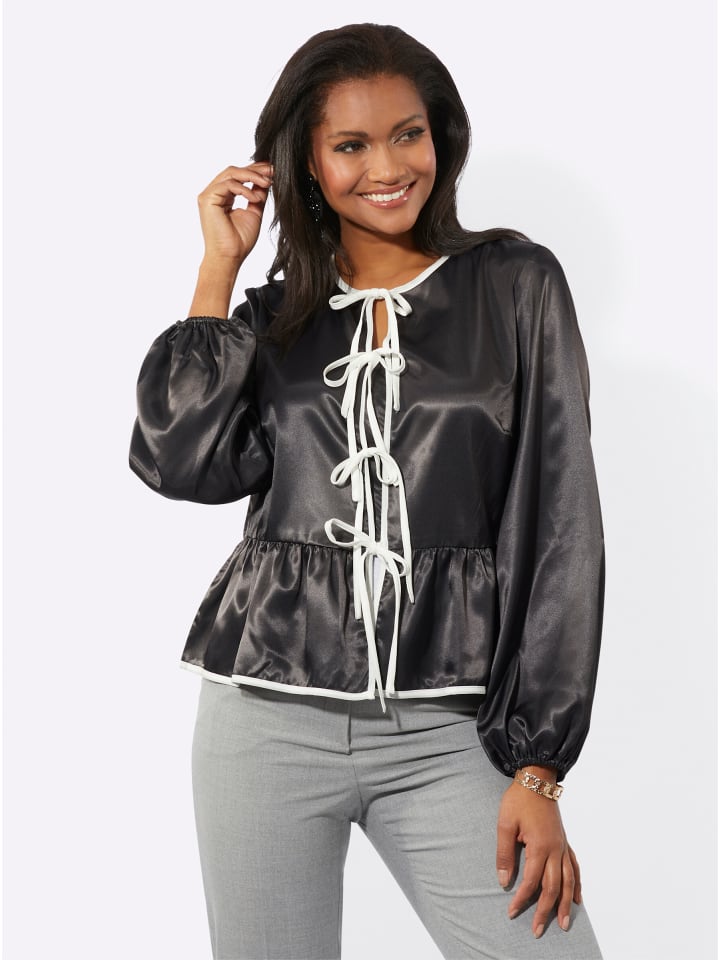 Блузка-жакет в графитово-шампаньном узоре WITT WEIDEN
Блузка-жакет в графитово-шампаньном узоре WITT WEIDEN