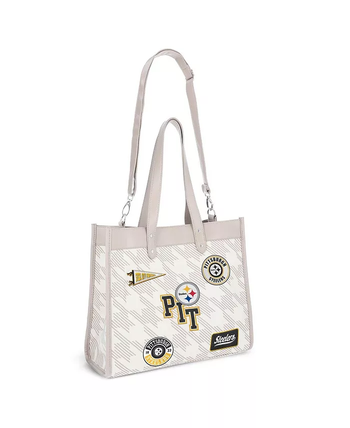 Сумка-тоут с нашивкой «Питтсбург Стилерз» WEAR by Erin Andrews
Сумка-тоут с нашивкой «Питтсбург Стилерз» WEAR by Erin Andrews