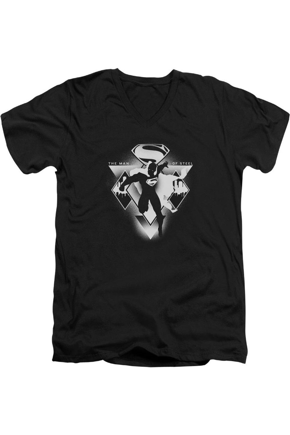 Футболка из хлопка премиум-класса с коротким рукавом и V-образным вырезом Batman V Superman Triple Diamond для взрослых Gildan, черный
Футболка из хлопка премиум-класса с коротким рукавом и V-образным вырезом Batman V Superman Triple Diamond для взрослых Gildan, черный