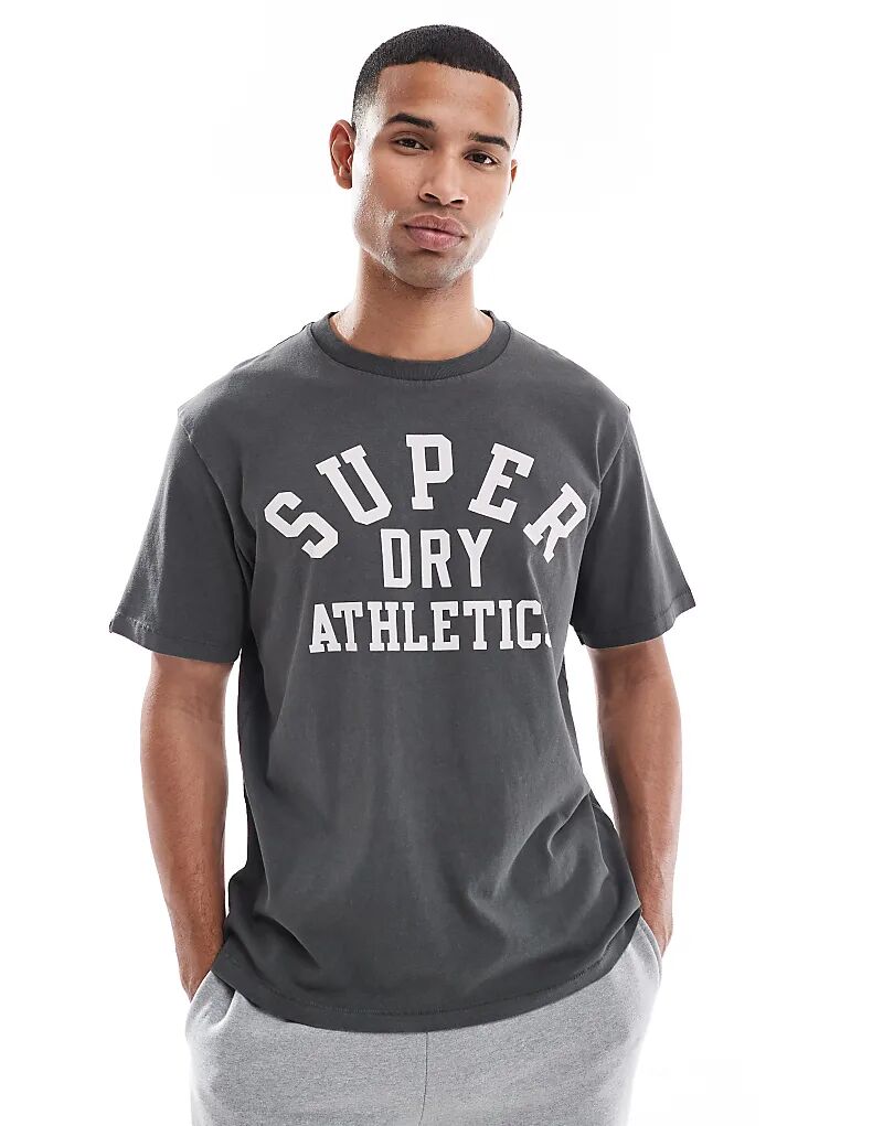 Футболка Superdry Vintage с спортивным принтом Essential в антрацитовом цвете
Футболка Superdry Vintage с спортивным принтом Essential в антрацитовом цвете