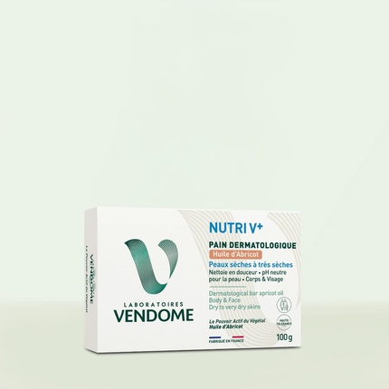 Брусок Nutri V+ Dermatological with Apricot Oil for Body & Face
Брусок Nutri V+ Dermatological with Apricot Oil for Body & Face