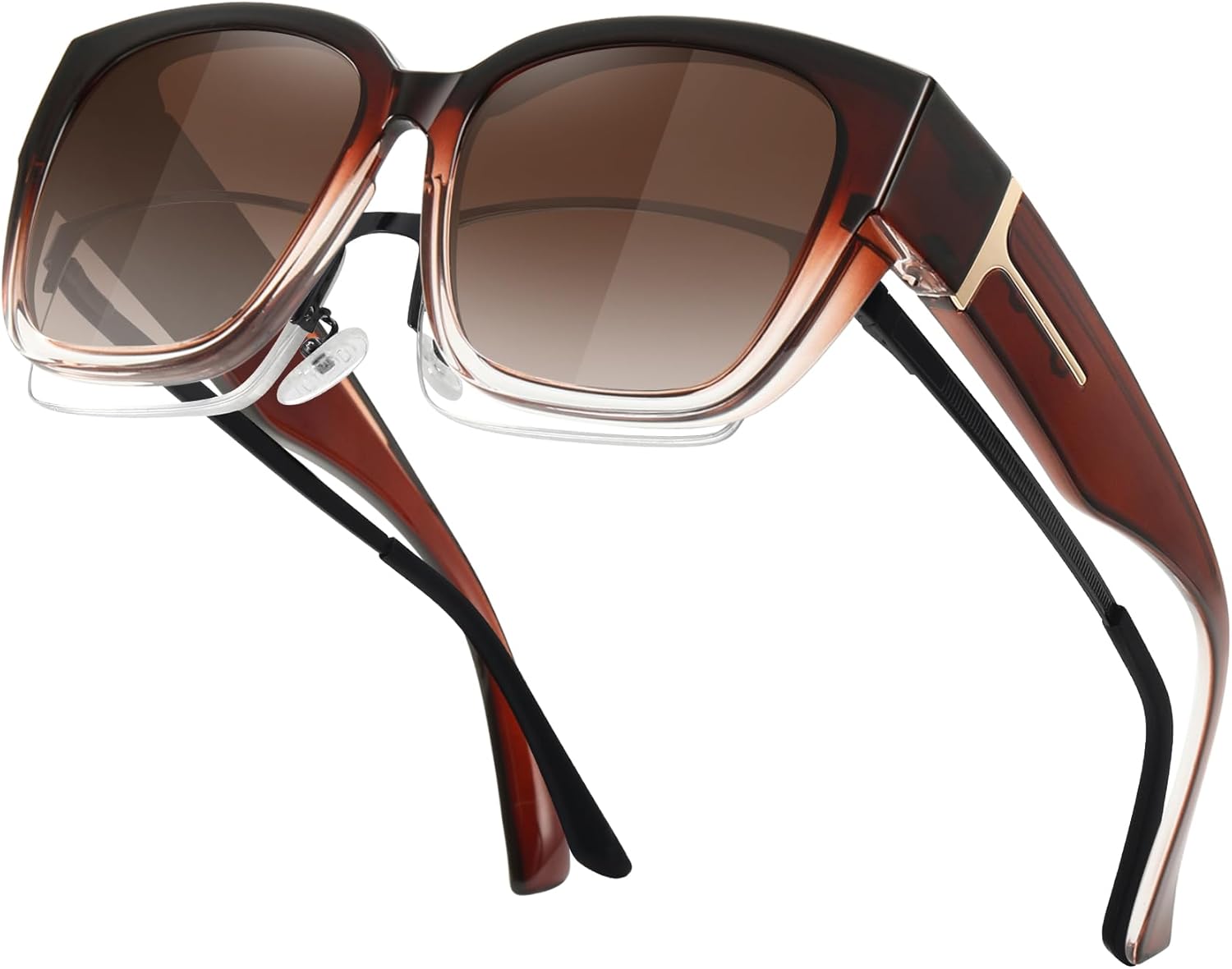 Солнцезащитные очки MEETSUN увеличенного размера для женщин и мужчин, большие, модные поляризованные солнцезащитные очки для вождения, защита от УФ-излучения, Brown Gradient
Солнцезащитные очки MEETSUN увеличенного размера для женщин и мужчин, большие, модные поляризованные солнцезащитные очки для вождения, защита от УФ-излучения, Brown Gradient