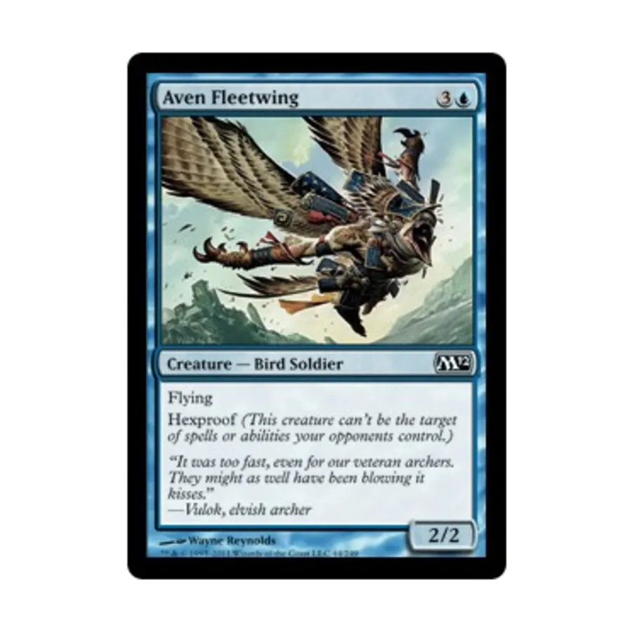 CCG Авен Быстрокрыл (К), MTG - Magic 2012
CCG Авен Быстрокрыл (К), MTG - Magic 2012